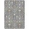 Homeroots 3' X 5' Charcoal Ivory And Green Oriental Washable Indoor Outdoor Area Rug 598028 - alternate 8
