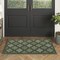 Homeroots 2' X 4' Dark Green And Light Green Geometric Indoor Outdoor Area Rug 573850 - alternate 6