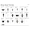 Performance Tool 408 pc. Nissan Trim Clip Assortment, Auto Body Retainers, Fasteners, Case W5258 - alternate 3