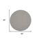 Homeroots 8' Ivory And Charcoal Round Geometric Indoor Outdoor Area Rug 552306 - alternate 7