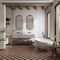 Apollo Tile Seville 7 x 7 in. Matte Graphite Black Porcelain Star Wall and Floor Tile 5.31 sq ft/case, 34PK TNG88STRBLKA - alternate 7
