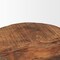 Homeroots 12in Brown Solid Wood Hand Finished Round Vanity Tray 731283 - alternate 5
