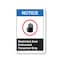 Signmission OSHA, 18" H, 12" W, Alum, 12" W, 18" H, Landscape, Restricted Area Authorized Personnel Only OS-CL-A-1218-L-19974 - alternate 1