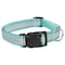 Guardian Gear Dog Collar, 14 to 20 in L Collar, 5/8 in W Collar, Nylon, Blue, Reflective Taping ZA984 14 19 - alternate 1