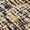 Homeroots 9' X 12' Black Gold And Ivory Abstract Washable Indoor Outdoor Area Rug 602549 - alternate 8