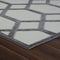 Homeroots 5' X 7' Beige And Gray Geometric Distressed Indoor Outdoor Area Rug 558724 - alternate 6