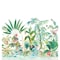 York Wallcoverings Tropical Panoramic White Wall Mural MU0254M - alternate 1