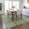 Homeroots 3' X 5' Green And Ivory Plaid Washable Indoor Outdoor Area Rug 601470 - alternate 8