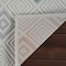 Homeroots 5' X 7' Cream and Beige Geometric Distressed Indoor Outdoor Area Rug 558730 - alternate 7
