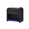 Global Furniture Usa Contemporary Beckett Wht/Blk Nightstand W/Led & Speaker BECKETT-WHT/BLK-NS W/ LED & SPEAKER - alternate 5