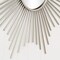 Homeroots 32" Silver Metal Sunburst Framed Accent Mirror 379877 - alternate 5