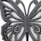 Homeroots 23" X 19" Black Rustic Butterfly Wooden Wall Decor 274489 - alternate 6