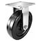 Hyw Products Heavy Duty Caster 8in x 2in Phenolic Wheel Stainless Steel - Rigid 40-80R-A1-PH(STS) - alternate 1