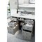 James Martin Vanities Brittany 48in Single Vanity, Urban Gray w/ 3 CM Ethereal Noctis Silestone Top 650-V48-UGR-FENC - alternate 6
