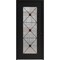 Vdomdoors Aluminum Door Iron 1655 Black Entry Steel Metal Classic Painted 36 x 80 (36 x 80)-Right Inswing IRON1655EXD-BLK-W36xH80-RH-I - alternate 1