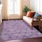 Homeroots 9' X 12' Eggplant Plum And Lavender Aztec Washable Indoor Outdoor Area Rug 615780 - alternate 8