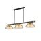 Z-Lite Vanguard Matte Black + Rubbed Brass 3 Light Billiard 3050-3MB-RB-D13HBR - alternate 6