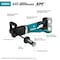 Makita Right Angle Drill, Cordless, 36 V DC XAD04PT - alternate 7