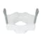 Flash Furniture HERCULES White Elevated Toilet Seat with Height Adjustable Padded Arms and Locking Safety Mechanism DC-HY6605-WHT-GG - alternate 10