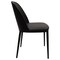Leisuremod Tule Dining Side Chair, Black Frame with Black Leather Seat, 4PK TCBL18BL4 - alternate 8
