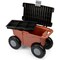 Pure Garden Rolling Garden Cart w/ Seat Plastic Storage w/ Bench & Tool Tray Gardening Stool 50-LG1509 - alternate 10