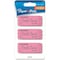 Sanford Block Eraser, Pink, Rubber, PK3 70501 - alternate 1