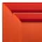 Smarty Had A Party Burnt Orange Square Plastic Plates Dinnerware Value Set (120 Dinner Plates+120 Salad Plates), 240PK 9909VP-CASE - alternate 9