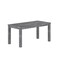Homeroots 35" Gray Solid Wood Dining Table 506619 - alternate 3