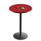 Holland Bar Stool Co 36" Blk Wrinkle Ottawa Senators Pub Table, 36" dia. Top L214B3636OttSen - alternate 1
