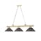 Z-Lite Cordon Heritage Brass 3 Light Billiard 2306-3HBR-MBRZ - alternate 4