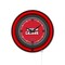 Holland Bar Stool University of Louisiana at Lafayette 15 Double Neon Wall Clock Clk15BK - alternate 1