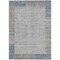 Homeroots 9' X 12' Taupe Beige And Blue Geometric Washable Indoor Outdoor Area Rug 582000 - alternate 7