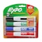 Expo Magnetic Dry Erase Markers with Eraser, Chisel Tip, Assorted, 4-Colors Per Set, 3PK 1944728 - alternate 2