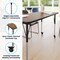 Flash Furniture Commercial Adjustable Height Rectangular Activity Table - Locking Casters-Oak XU-A2460-REC-OAK-T-A-CAS-GG - alternate 7