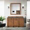 James Martin Vanities Bristol 60'' S Vanity, Saddle Brown w/ Parisien Bleu Silestone Top w/FreePower Wireless Charger 157-V60S-SBR-FPBL - alternate 5