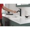 Delta Nicoli Single Handle Pull-Down Bathroom Faucet Matte Black 15749LF-BLPD - alternate 6