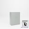 Pucel Heavy Duty Storage Cabinet with Casters, 36 in W x 54 in H x 19 in D, Red HDSC-3648-19-2C - alternate 1