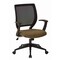 Office Star Products EM Series Screen Back Task Chair with "T" Arms, Fine Tune Herb EM51022N-K103 - alternate 1