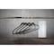 Nahanco 17 1/4in Black Slimline Velvet Suit Hanger w/ Notches, 100PK HSL17PB - alternate 3