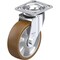 Blickle Swivel Plate Caster, PU, 6", 1100 lb. LEH-ALB 150K-14 - alternate 1