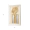 Homeroots Set of Two 30" White and Gold Wood Framed Accent Mirrors, 2PK 485032 - alternate 6