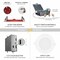 Nuwatt 4 Inch 2 Hour Trim Fire Rated Recessed Lighting, Canless LED Lights 2700K-5000K, 900LM, 6PK NW-P-DL-4-12W-5CT-FR-WH-6P - alternate 3