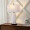 Jonathan Y Tiggie 27" Contemporary Modern Alabaster Rectangular LED Table Lamp, White Alabaster/Black JYL2009B - alternate 6