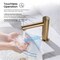 Kibi Circular Touchless Bathroom Faucet with Pop-Up Drain, Plug-In or Battery Powered C-KBF1029BB - alternate 9