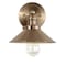 Jonathan Y July 7.88" 1-Light Industrial Farmhouse Metal Vanity Light, Brass Gold JYL7429A - alternate 12