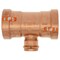 Viega ProPress tee P1 2.5 P2 2.5 P3 1.25 copper 22288 - alternate 1