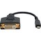 Tripp Lite Adapter, Micro HDMI (D), DVI-D, M/F, 6" P132-06N-MICRO - alternate 1