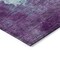 Homeroots 8' Sky Blue And Purple Round Abstract Washable Indoor Outdoor Area Rug 604841 - alternate 7