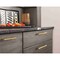 Amerock Versa 5-1/16 inch (128mm) Center-to-Center Champagne Bronze Cabinet Pull, 10PK 10VMP36913CZ - alternate 3
