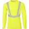 Ironwear Elastex Class 2 Long Sleeve Hi Vis T-Shirt with GeoFlect Tape, Lime, X-Large 7142-L-XL - alternate 1